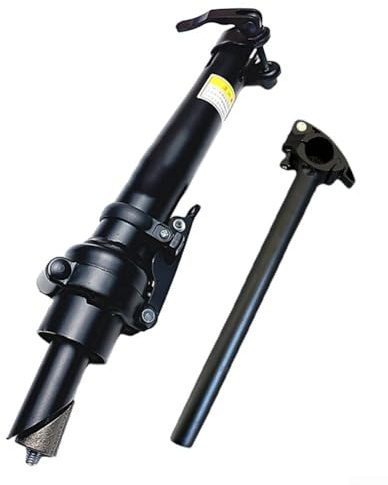 snowchecking Verstellbarer Lenkervorbau für Klapprad, mit Schnellspanner, 25, 4 mm Durchmesser, Vordergabel kompatibles Ersatzteil für Mountainbikes (mit Rohr)