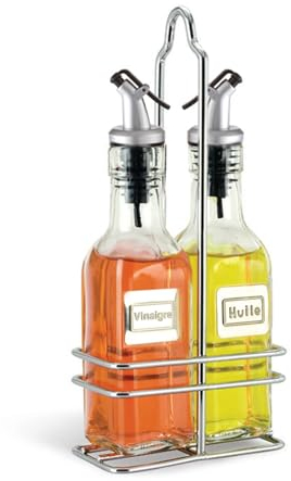 Cuisinox Oil and Vinegar Cruet Set with Caddy
