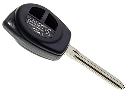 JONGO - Coque de Clé avec Lame Compatible avec Suzuki Swift, Grand Vitara, Splash, SX4, Alto, SX4 S-Cross, Jimny | Boitier Clef Plip Voiture Télécommande