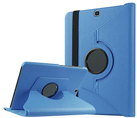 DETUOSI 360° Girevole Cover per Samsung Galaxy Tab S2 9.7 Pollici 2015,Ultra Sottile Smart Angoli di Visione Multipla Nuova Smart Pelle PU Custodia protettiva tablet,Samsung S2 SM-T810/T813/T815