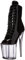 Pleaser FLAMINGO-1021 Blk Pat/Clr UK 5 (EU 38)