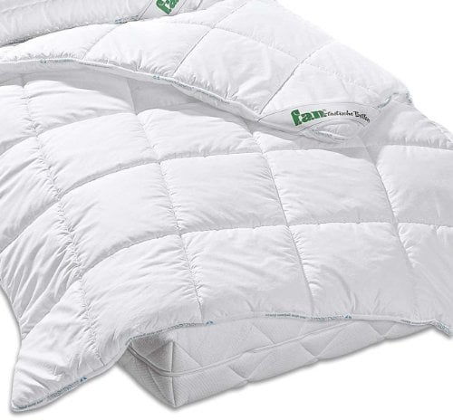 Frankenstolz Leicht-Steppbett, Groesse 135 x 200 cm, 560 g, weiß