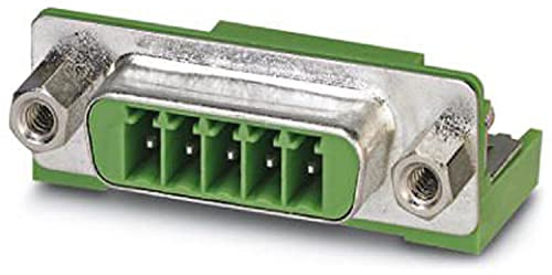 PHOENIX CONTACT PSC 1,5/5-M-PE Leiterplattengrundleiste, Nennquerschnitt 1,5 mm², Farbe grün, Anzahl der Anschlüsse 5, Artikelfamilie PSC 1,5/..-M-PE, Rastermaß 3,5 mm, 50 Stück