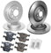 4x Bremsscheiben + Bremsbeläge Bremsklötze Vorne + Hinten