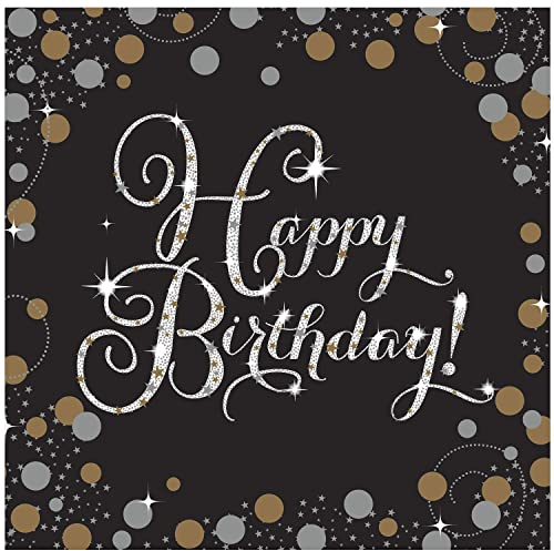 Gold Celebration Luncheon Napkins