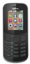 Nokia 130 - Téléphone portable débloqué GSM (Ecran 1,8 pouces, ROM 32Go, Double SIM Appareil photo 1MP) Noir