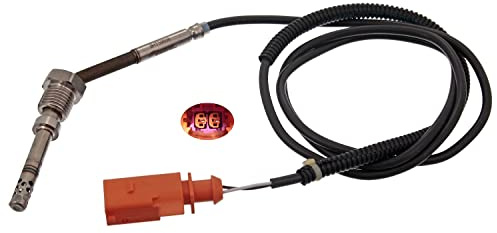 febi bilstein 49286 Abgastemperatursensor , 1 Stück | Kompatibel mit: VW MULTIVAN T5, TRANSPORTER T5 Bus, TRANSPORTER T5 Kasten, TRANSPORTER T5 Pritsche/Fahrgestell (7JD, 7JE, 7JL