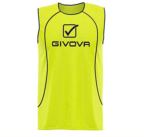 Givova, jacke fluo sponsor  big logo, gelb fluo, S/M