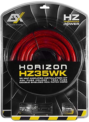 ESX HZ35WK - Kabelkit 35mm² mit 5m Cinchkabel und ANL Sicherung und 150A