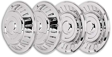 Hansen Styling Parts 4X 17,5 Edelstahl Radzierblende Retro gewölbt/gerade~