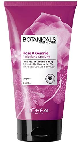 L'Oréal Paris Botanicals Fresh Care Rose Und Geranie Farbglanz Spülung, 1er Pack(1 x 150 ml)