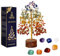 ABHISUBYA Healing Gemstone Bonsai Money Tree (Design15)