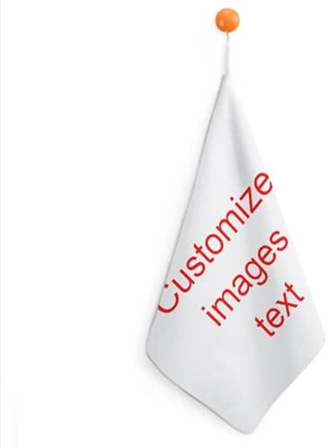 Toallas de mano personalizadas con lazo para colgar para cocina y baño, pequeño material de microfibra suave y de felpa, paño súper absorbente con lazo, adecuado tanto para niños como para adultos