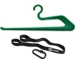 Nyord Wetsuit Hanger & Strap Bundle - The Wetsuit Hanger is produced in the UK using 100% recycled ocean plastics