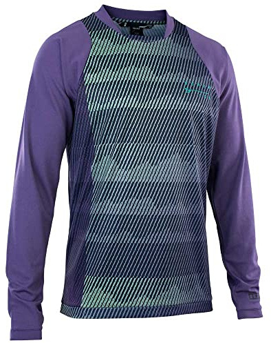 Ion Scrub Fahrrad Trikot lang lila 2023: Größe: L (52)