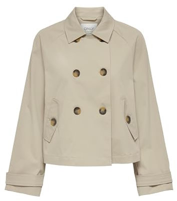ONLY Trench Coat ONLAPRIL Trench Coat Oxford Tan l Oxford Tan L