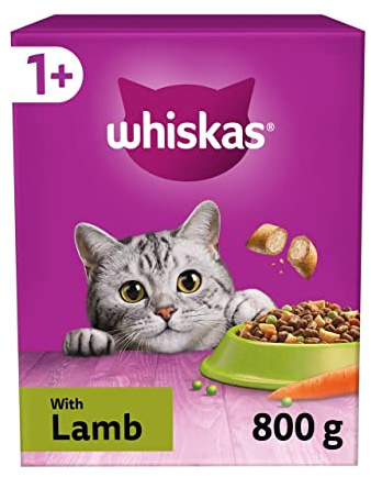 Whiskas 1+ Lamb 1.9kg, Adult Cat Dry Food