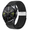 AidorMax Nylon Elastische Uhrenarmbänder Schnellspanner-Armband 20mm, Ersatzarmbänder mit Verstellbarer Rutschfester Schnalle für Smartwatches und Armbanduhren Herren Damen (20mm, Graphit)