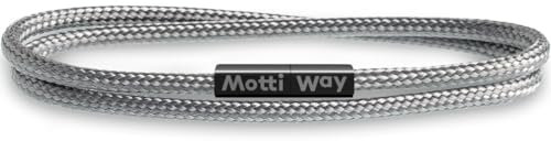 Motti Way Bracelet Homme Femme Magnetique Corde Gris, Marin Nautique Bracelet Imperméable, Taille L/XL