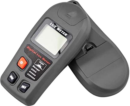 Lichtmeter, Digital Lux Meter 200.000 Lux Digital LCD Pocket Light Meter Lux/FC. Messen Sie den Tester-Illuminometer-Sensor-Photometer MT-30 für die Kultivierung und Messung von Zimmerpflanze (Colo