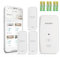 INKBIRD ITH-11-B Thermomètre Hygromètre Bluetooth et IBS-M2S-B Passerelle WiFi Combinaison, Enregistreur Temperature Humidite Interieur Exterieur, Surveillance à Distance APP, Stockage de Données