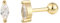 XENOX® Piercing Ohrringe - Piercing aus hochwertigem 925/- Sterlingsilber mit Zirkonia Stein | XS91462G