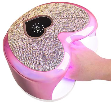 Nageltrockner-Lampe, 96 W, Maniküre-Maschine mit 39 LEDs, schnell aushärtende Nagellampe mit 4 Timer-Modi, für Frauen, Ehefrau, Mutter, Freundin,