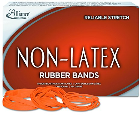 Alliance® Rubber Sterling® Rubber Bands, No. 117B, 1 lb, Box of 250