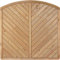 GreenSeason Lamellenzaun Prag B180 x H180/160 cm