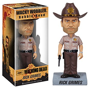 Funko 3037 The Walking Dead Rick Grimes WW Wacky Wobbler, Multi