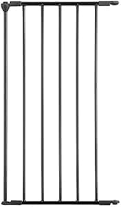 Safetots Mehrfachpaneel-Kaminumgebung, Erweiterungsplatte, Metall, 46cm, Schwarz, Erweiterung für Kinder- und Haustier-Kaminschutz und Brandschutz