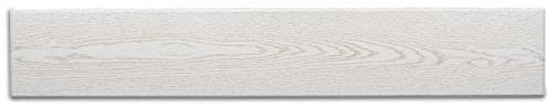 Decosa Deckenpaneele Stockholm in Esche weiß - 10 Packstücke à 12 Paneelen 100 x 16,5 cm (= 20 qm) - Decken Paneele aus Styropor