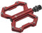 Union Unisex – Erwachsene SP-1210 Fahrradpedale, Rot, Einheitsgröße