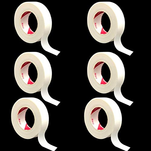 6PCS medizinisches Klebeband, das Wimpern-Isolationsklebeband-Klebeband pflanzt, das Wimper-Werkzeuge für einzelne Wimpernverlängerung pflanzt von EMEDA(6 Rollen, 9 m pro Rolle)