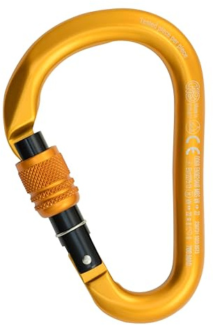 Kong HMS Classic Screw Sleeve, Verbinder aus Aluminium, Orange/Schwarz/Orange