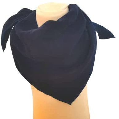 XXL Musselintuch für Damen und Herren (Dunkelblau)