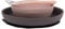 Nattou Vajilla de silicona para niños, 3 piezas, 1 cuchara, 1 plato, 1 bol, Antideslizante, Sin BPA, Silicona, Rosa/Violeta