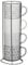 DEENZ Jumbo Embossed Stacking Mugs 4pk, Stackable Mugs Set Matching one Another with Lovely