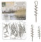 Zite Fishing Cork-Screw Spiralen Set – 45 Stück 3 Größen in Sortierbox – Kunstköder Angel-Zubehör Gummifisch-Angeln – Softbait-Spiralen