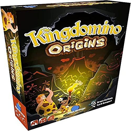 Blue Orange, Kingdomino Origins, Brettspiel, ab 8 Jahren, 2-4 Spieler, 15 Minuten Spieldauer