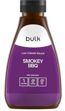 Bulk Low Calorie Sauces, Low Sugar, Smokey BBQ, 425 g, Packaging May Vary