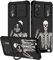 Goocrux [2-in-1 Schutzhülle für Samsung Galaxy S20 FE 5G, Totenkopf-Skelett für Frauen und Mädchen, niedliches Gothic-Telefonabdeckung, Horror-Design mit Schiebe-Kamera-Abdeckung + Ringhalter, lustige