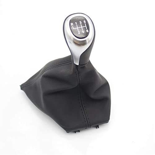 Schaltknauf Stick Für BMW für 1er F20 F21 2011 2012 2013 2014 2015 2016 Auto-Styling 6-Gang-Schalthebel-Schaltknauf mit Ledermanschette