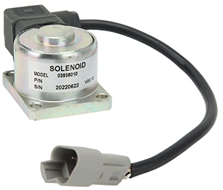 01660910 01660911 03938010 Flammendurchbruch-Magnetventil 12 V Stopp-Absperrventil Hochleistungs für HATZ LM-Dieselmotor