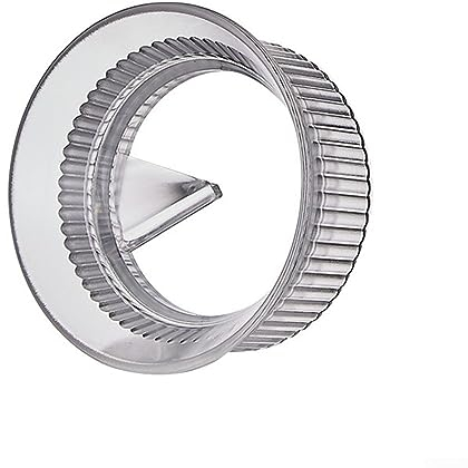 Moka Pot Kaffee Dosierring Tamper Distributor 82 mm/90 mm, einfach zu installieren, Kaffee-Tamper geeignet für 2–6 Tassen Espresso, transparent 82 mm