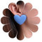 Inateannal Vintage Blaue Herz Ohrringe Acryl Blaues Herz Baumeln Ohrringe Harz Große Liebe Herz Ohrringe Acryl Süßigkeiten Farbe Herz Ohrringe Schmuck Für Frauen Und Mädchen