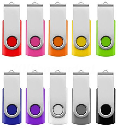 (Small Capacity) LOT 1MB,8MB,16MB - USB 1.0/1.1 Flash Memory Stick Pen Drive Thumb Storage Data Disk Fold Pen (10PCS - 1MB (no-GB))