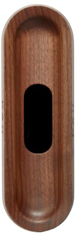 Pax Massivholz Tablett Klein Ladetablett für Sicheres Aufladen - Kompatibel mit Pax-Geräten und dem USB Ladegerät - Walnuss