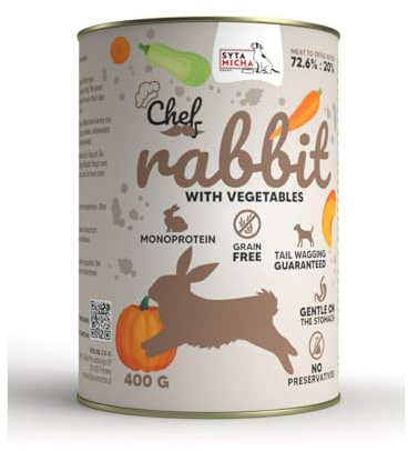 SYTA MICHA Nassfutter für Gemüse, Kaninchen, 400 g