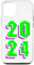 iPhone 15 2024 New Year Retro Pixelated Pixel Art Vintage Nostalgia Case